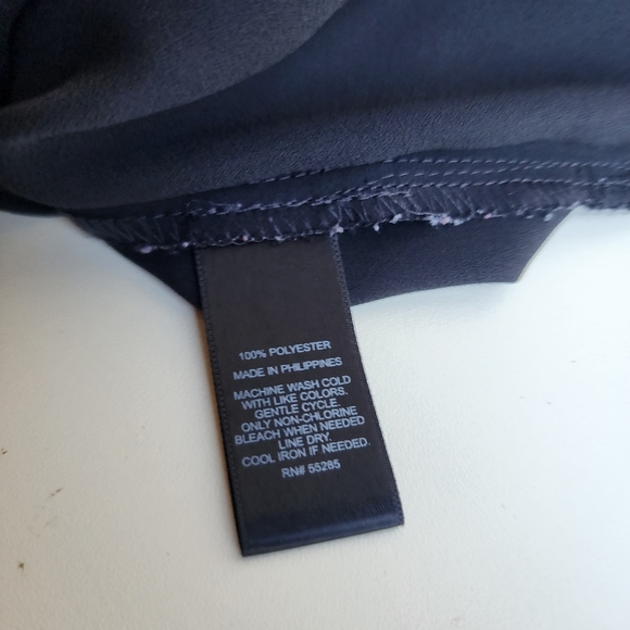 Express Women's Split Sides Sheer Sleeveless Top Blouse XS - Picture 10 of 11